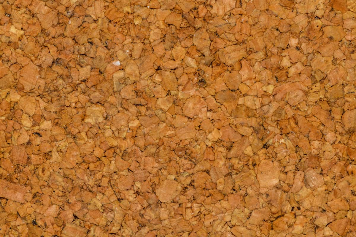 Stock photo: close-up of a natural cork surface and its grain